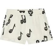 MINI RODINI Medžiaginiai šortai 2523016210 Balta Regular Fit