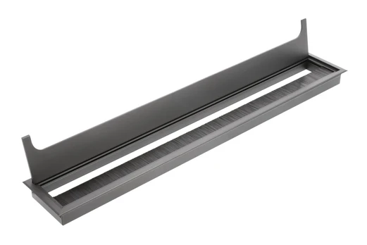 Merida cable grommet, 80x500mm, anodised juodas