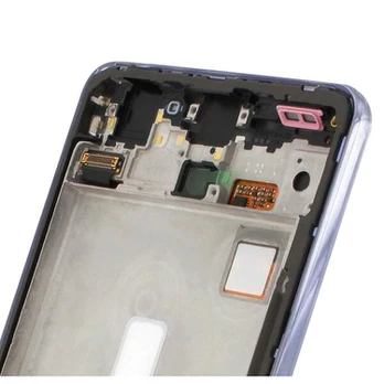 LCD ekranas - Samsung - Galaxy A52s - Originalus - Violetinis - 5,5 colių