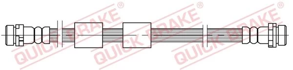 Stabdžių žarnelė QUICK BRAKE 22.204