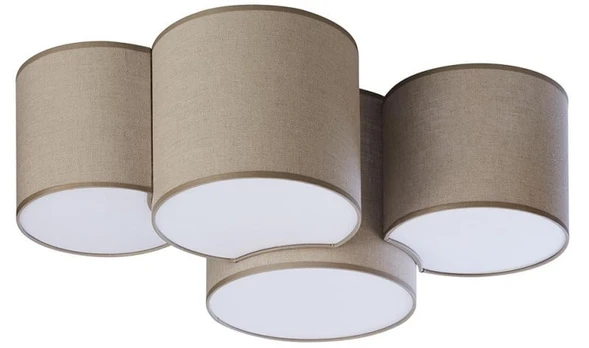 Šviestuvas lubinis TK Lighting Mona Nature 4, 15 W, E27