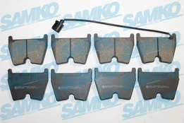 Stabdžių trinkelių rinkinys, diskinis stabdys SAMKO 5SP2172 kaina