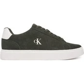 Laisvalaikio batai Calvin Klein Classic Cupsole Laceup Su YM0YM01434 Smėlio