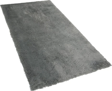 Beliani Dywan shaggy 80 x 150 cm pilkas EVREN