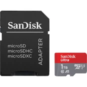 SANDISK - MicroSDXC Mobil Ultra 1TB 150MB/s UHS-I Adapt kaina