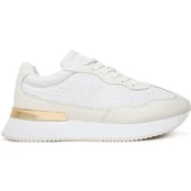 Laisvalaikio batai Tommy Hilfiger Th Chic Monogram Runner FW0FW09464 Balta