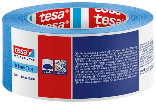 Dažymo juosta TESA, 30 mm x 50 m, lauko darbams