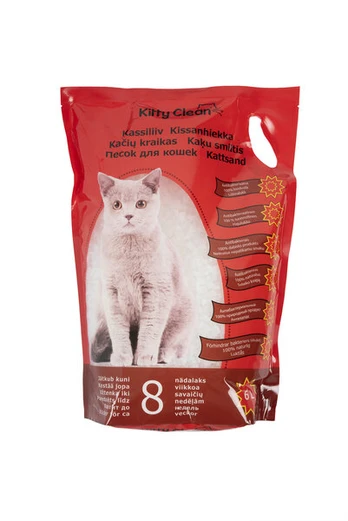 Silikogelinis KITTY CLEAN kačių kraikas, 6l