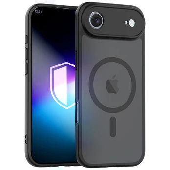 Dėklas 3MK Misty MagCase do Apple iPhone Air juoda