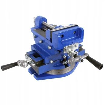 Kryžminis spaustuvas 100mm, pasukamas