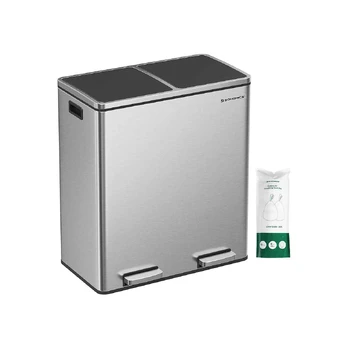 Šiukšliadėžė 60 litrų (2 x 30 L)