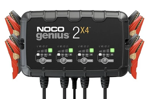 Įkroviklis akumuliatoriams NOCO GENIUS2X4 6/12V 4x2.0A