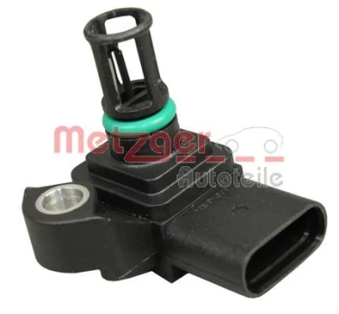 Jutiklis, įsiurbimo kolektoriaus slėgis METZGER 0906366