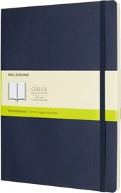 Moleskine Moleskine Safyro mėlyna papildoma Big plain Notebook Soft