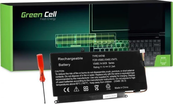 GREENCELL DE105 Battery VH748 for Dell