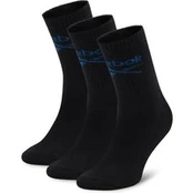Ilgos kojinės Reebok R0258-SS24 (3-pack) Juoda