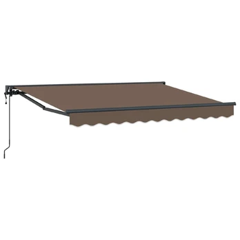 Ištraukiama markizė Taupe 3,5 x 2,5 m Poliesteris ir aliuminis