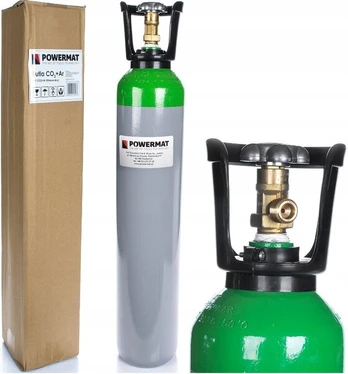 CO2+Ar dujų balionas Powermat 8 l, tuščias