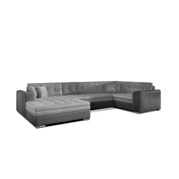 Kampinė sofa Damario, audinys Monolith 84, Monolith 97