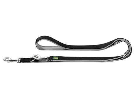 Hunter Neoprene Black/Gray Šuns pavadėlis