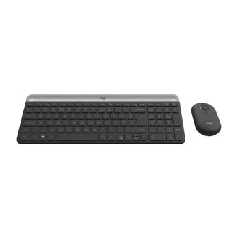 Logitech MK470 Slim Combo Wireless Keyboard + Mouse, US, Graphite | 920-009204