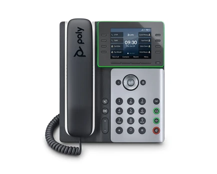 HP Poly „Poly Edge E300“ IP telefonas su leidžiama „PoE“ funkcija