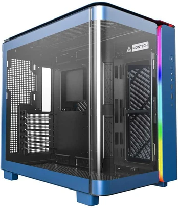 Montech KING 95 Midi-Tower, Tempered Glass, ARGB - Berliner Blau