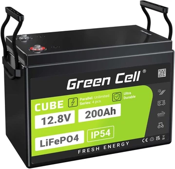 Žalias Cell Žalias Cell LFPGC12V200AH UPS battery Lithium Iron Phosphate (LiFePO4) 12.8 V 200 Ah