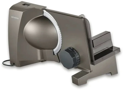 Severin AS 3918 Pjaustyklė elektrinė 2 noże dark inox-aliuminio