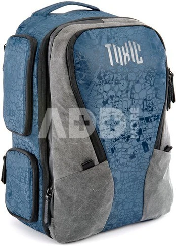 Toxic Valkyrie Camera Backpack M Water Resistant "Frog" Pocket Sapphire