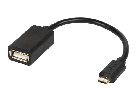 Micro USB adapteris USB A lizdas - mikro USB OTG kištuko kabelio lizdinė plokštelė