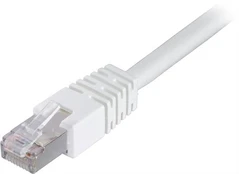 Kabelis DELTACO, F/UTP, 5m, baltas / STP-65V kaina