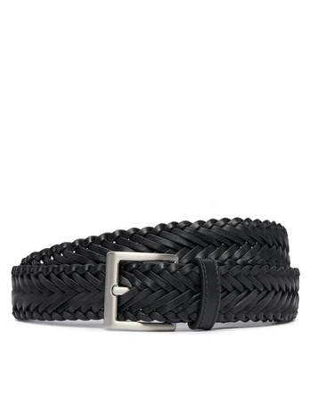 Tommy Hilfiger Diržas Th Soho Braid 3.0 AM0AM14776 Juoda
