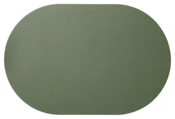 Asa Selection Oval Emerald Placemat, 49.5 x 33 cm