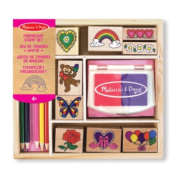 MELISSA & DOUG playset Friendship Stamp Set
