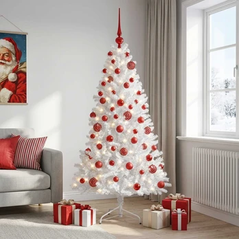 Dirbtinė kalėdinė eglutė su rutuliuku 240 cm 300 LED