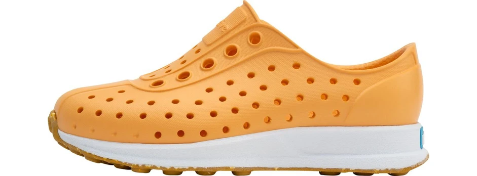 NATIVE Robbie Sugarlite Junior PAPAYA ORANGE/ SHELL WHITE/ MASH SPECKLE RUBBER - 34,5