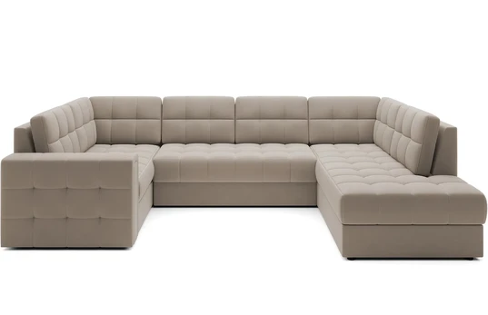 Minkštas kampas Blewett D, smėlio