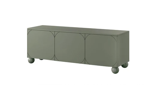 TV staliukas su 3 durimis Sonatia II Olive