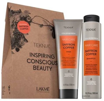 Lakmé Teknia Color Refresh Saffron Copper Pack 300 ml + 250 ml
