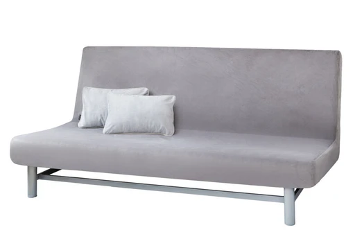 Bestcovers sofos lovos užvalkalas iš veliūro be šonų