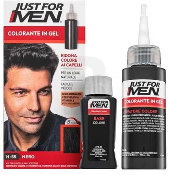Just For Men Gel Color H55 Natural Real Juodas