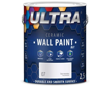 Interjero dažai ULTRA CERAMIC, 2,5 l, Šalta menesiena sp. (7)