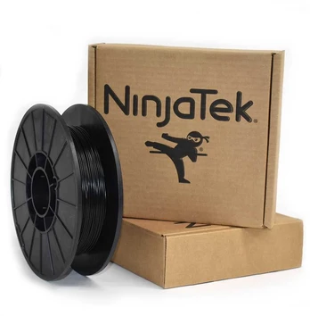 Ninjatek NinjaFlex plastikas - 1.75mm - 0.5kg - Midnight Juodas