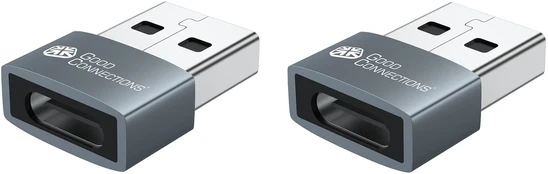 USB adapteris Good Connections Good Connections USB2.0 adapteris A-St.-USB-C Bu. 2er rinkinys