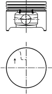 Stūmoklis KOLBENSCHMIDT 40277620