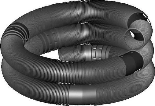Almeva FLEX Lankstus vamzdis 15m DN60