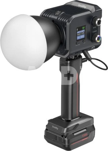 SmallRig 5383 RC 100C COB LED Video Light Kit Ink Blue / With Battery Grip Handle