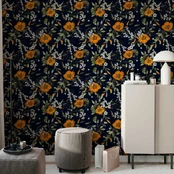 Tapetai Artgeist Orange Bloom, 50 cm x 1000 cm kaina