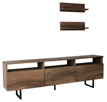 TV staliukas Kalune Design Televizoriaus spintelė Onda - Walnut